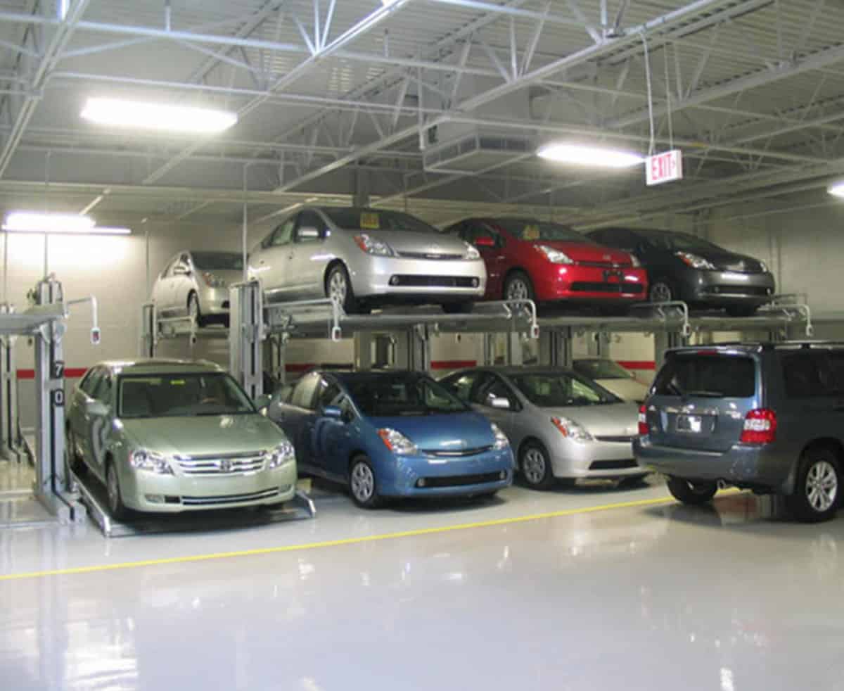 PJS兩柱簡易升降立體車庫設備