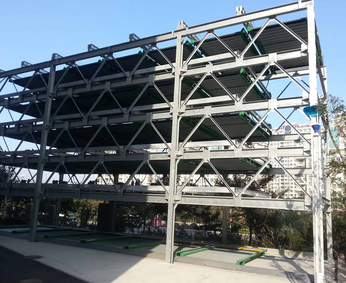PSH多層升降橫移立體車庫(kù)設(shè)備