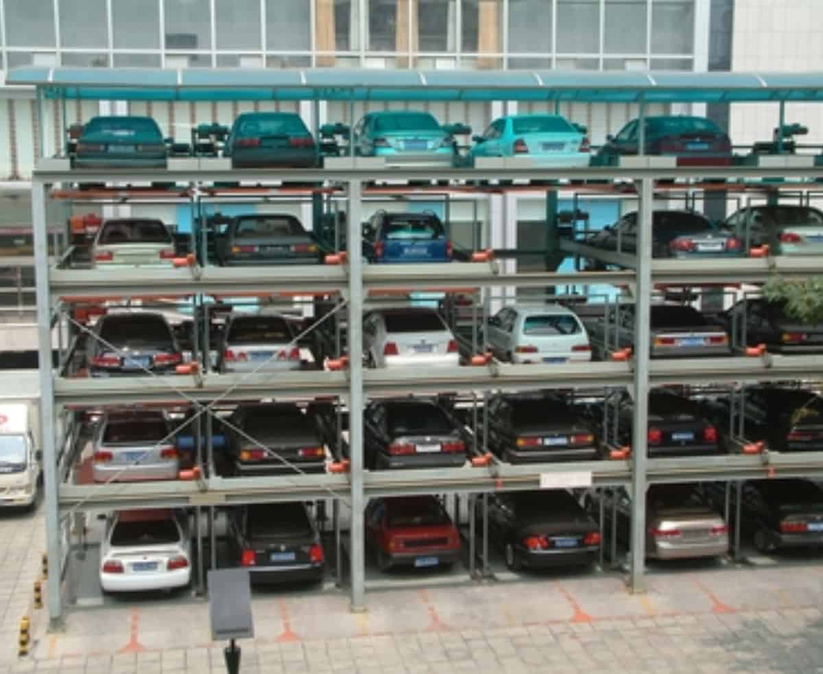 PSH5五層升降橫移立體車庫設備